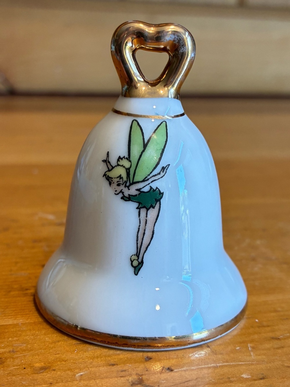 Vintage Tinker Bell Porcelain Bell Pepper Shaker